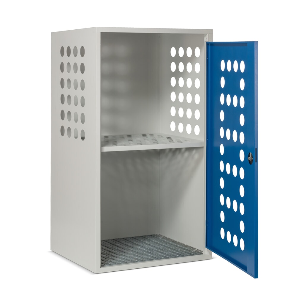 Steinbock® propángázpalack-tárolószekrény, 1 ajtós Termékkép száma 3: Steinbock® propángázpalack-tárolószekrény, 1 ajtós