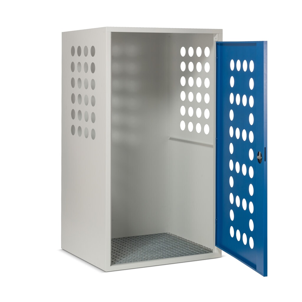 Steinbock® propángázpalack-tárolószekrény, 1 ajtós Termékkép száma 4: Steinbock® propángázpalack-tárolószekrény, 1 ajtós