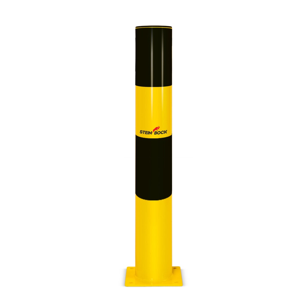 Steinbock® ütközésvédő oszlop, beltér, magasság 1100 mm, Ø 89 mm Termékkép: Steinbock® ütközésvédő oszlop, beltér, magasság 1100 mm, Ø 89 mm