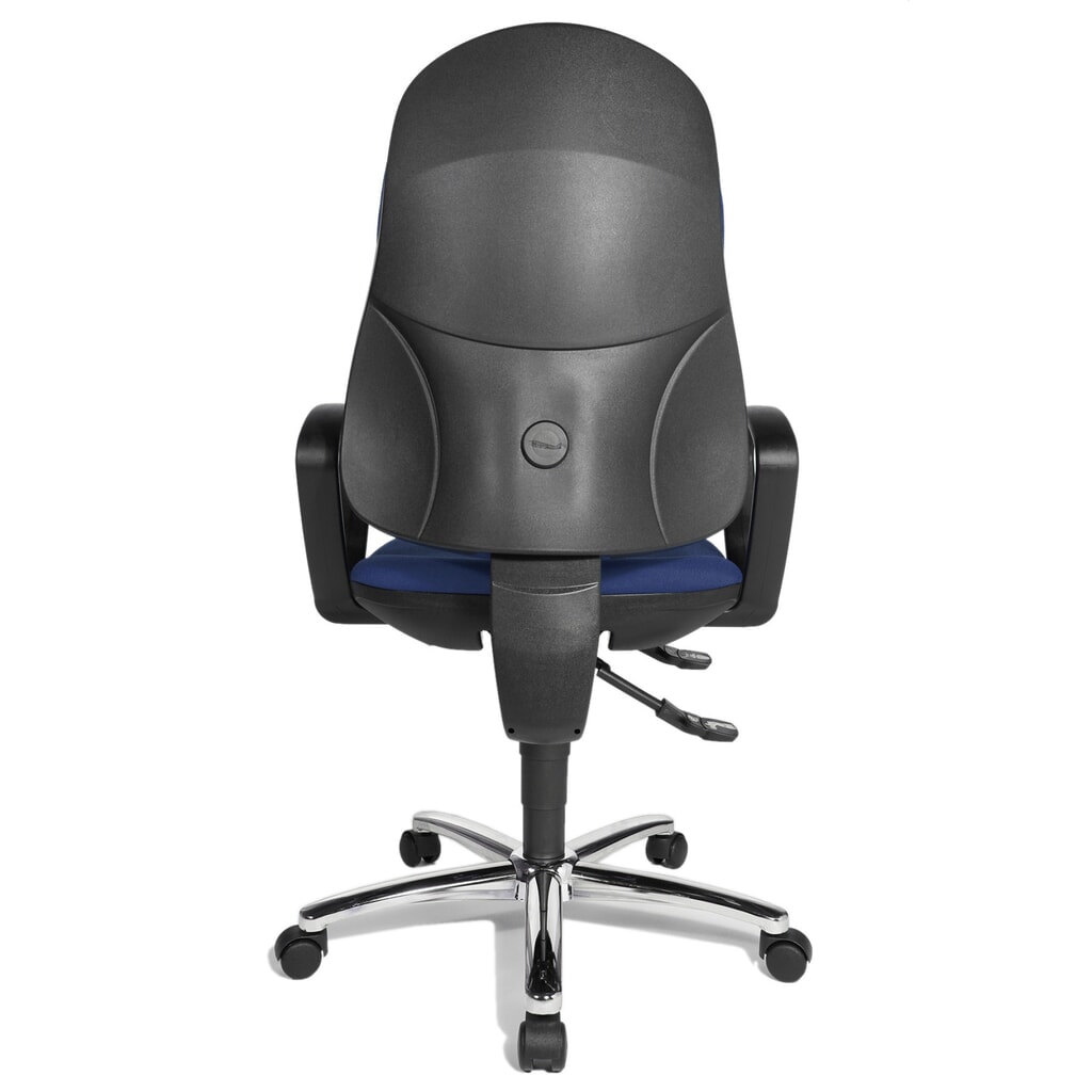 Topstar® Syncro-Steel II irodai forgószék, párnázott háttámla, kék Termékkép száma 2: Topstar® Syncro-Steel II irodai forgószék, párnázott háttámla, kék