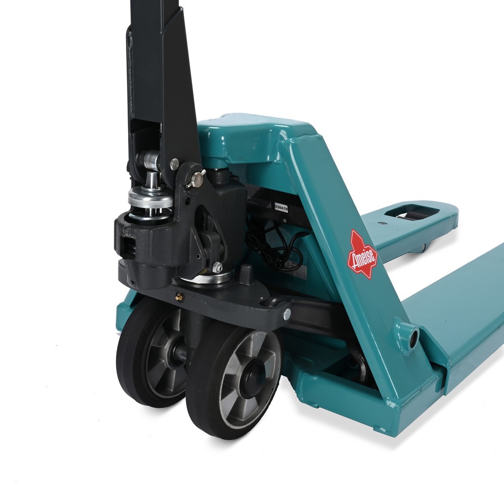 Termékkép száma 2: Ameise® PTM 2.0 Scale mérleges emelőkocsi kijelzővel a kezelőkarfejen, teherbírás 2000 kg, tandem görgők