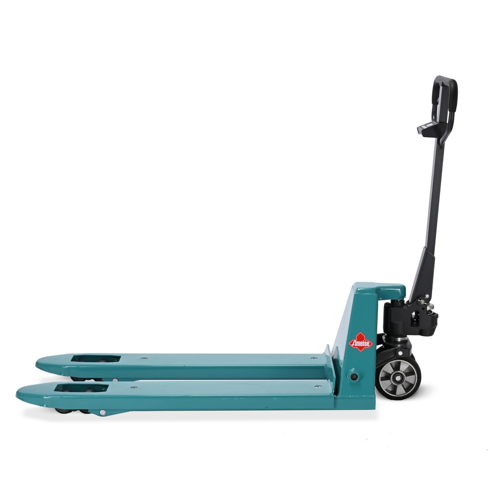 Termékkép száma 4: Ameise® PTM 2.0 Scale mérleges emelőkocsi kijelzővel a kezelőkarfejen, teherbírás 2000 kg, tandem görgők