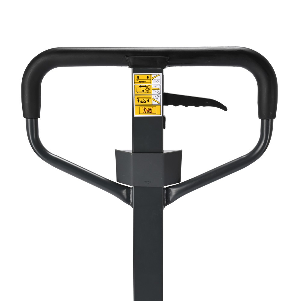 Termékkép száma 9: Ameise® PTM 2.0 Scale mérleges emelőkocsi kijelzővel a kezelőkarfejen, teherbírás 2000 kg, tandem görgők