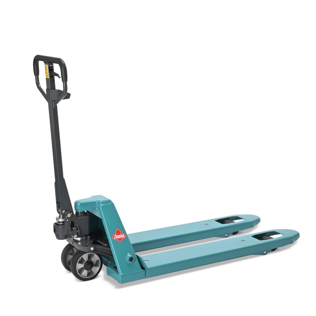 Ameise® PTM 2.0 Scale mérleges emelőkocsi kijelzővel a kezelőkarfejen, teherbírás 2000 kg, egyszeres görgők Termékkép: Ameise® PTM 2.0 Scale mérleges emelőkocsi kijelzővel a kezelőkarfejen, teherbírás 2000 kg, egyszeres görgők